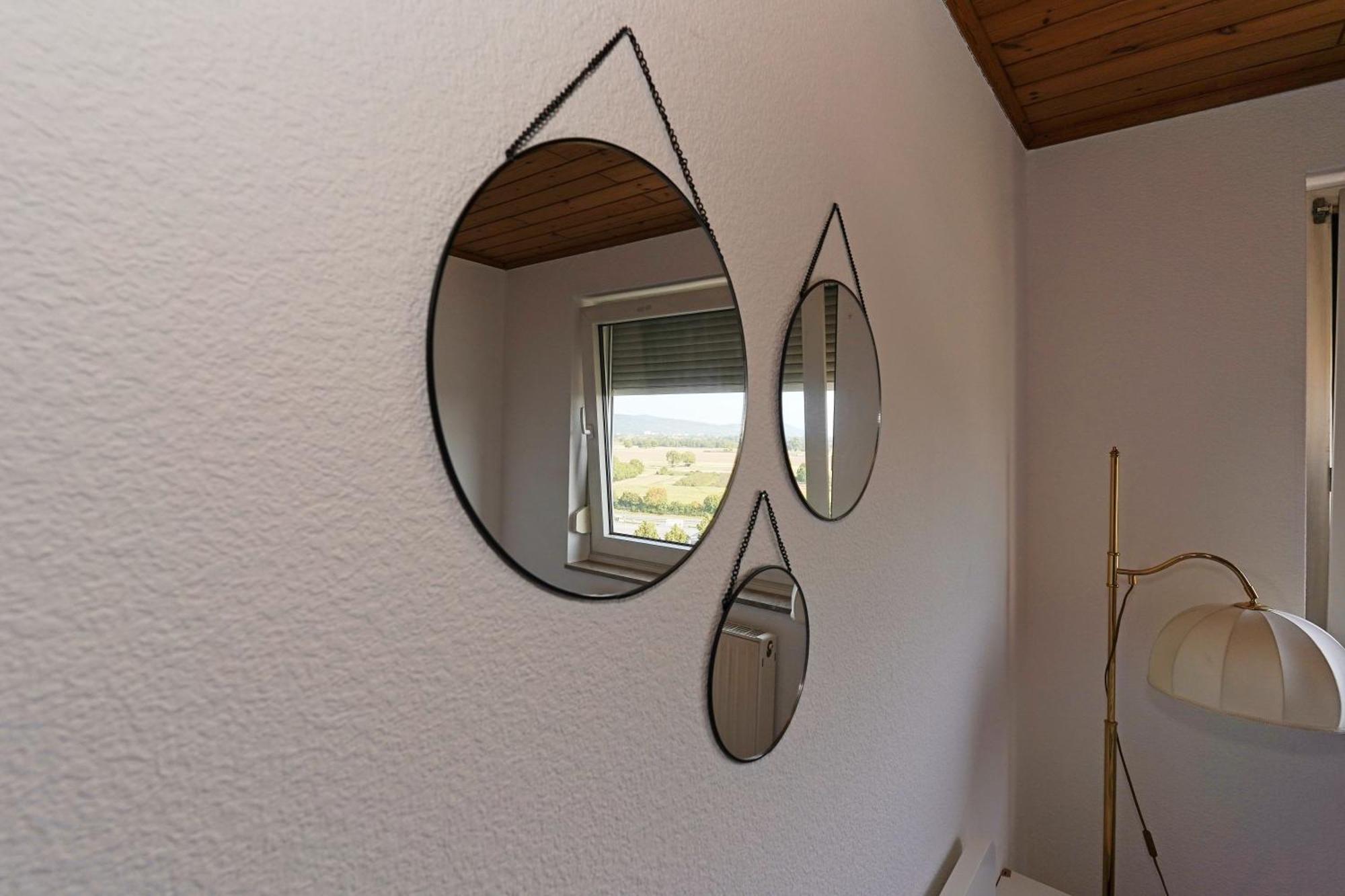 Tolle Wohnung Mit Panoramablick Weinheim Bagian luar foto