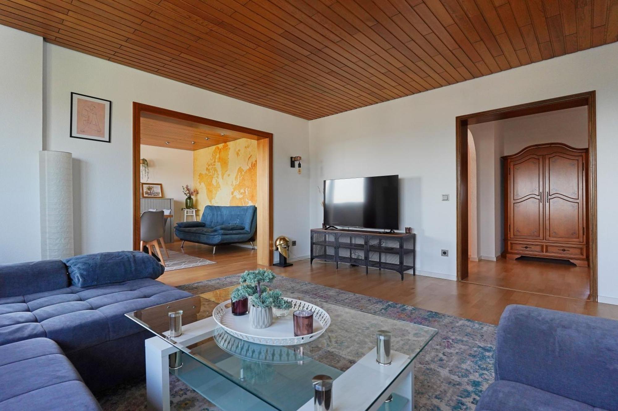 Tolle Wohnung Mit Panoramablick Weinheim Bagian luar foto